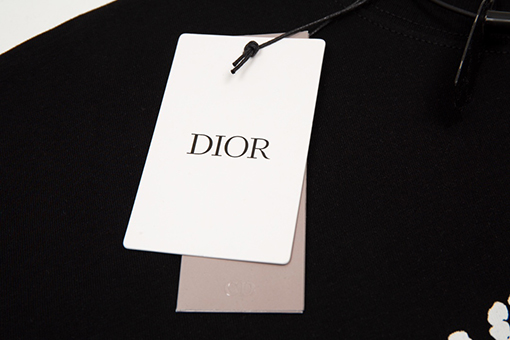 ディオール 半袖Tシャツ スーパーコピー DIOR クラシックな英語シリーズの半袖Tシャツ