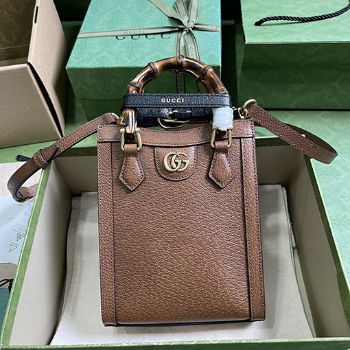 グッチ ショルダー バック スーパーコピー  Gucci Diana 竹の節ミニショルダー バック  739079