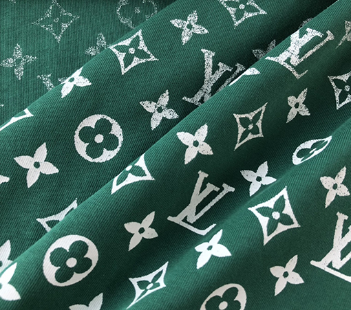 ヴィトン 半袖Tシャツ コピー Louis Vuitton グラデーション モノグラムプリント半袖Tシャツ