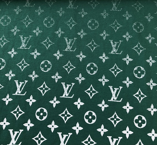 ヴィトン 半袖Tシャツ コピー Louis Vuitton グラデーション モノグラムプリント半袖Tシャツ