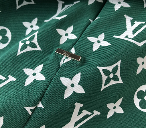 ヴィトン 半袖Tシャツ コピー Louis Vuitton グラデーション モノグラムプリント半袖Tシャツ