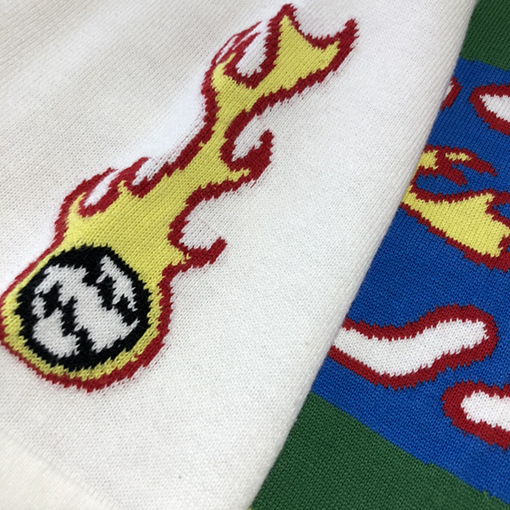 ヴィトン ニット半袖Tシャツ LVロゴニットショートスリーブTシャツ