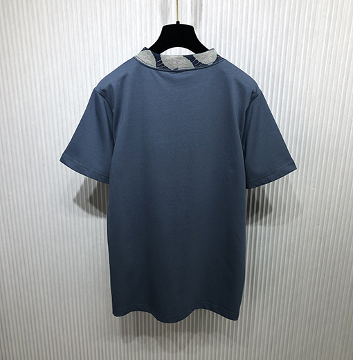 ディオール 半袖Tシャツ コピー 白い平織り編みの精巧な仕上げのトップス