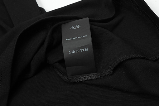 フィアオブゴッド 半袖Tシャツスーパーコピー  FGロゴプリント