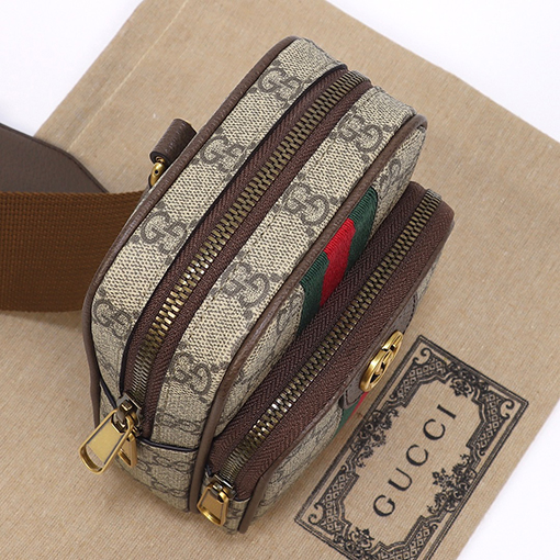 グッチ ショルダー バック GUCCI ラウン , グレー 番号752565