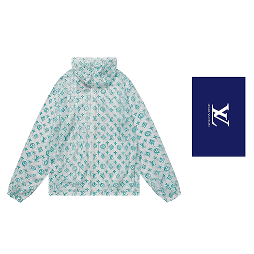 ヴィトン パーカー Louis Vuitton 花柄フルプリントUVジップアップジャケット