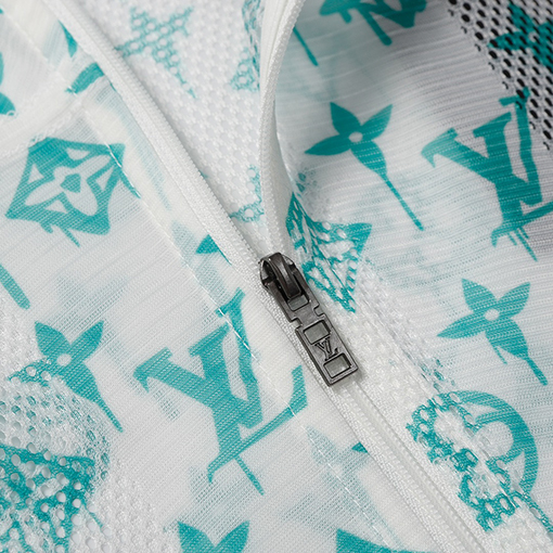 ヴィトン パーカー Louis Vuitton 花柄フルプリントUVジップアップジャケット