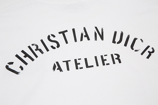 ディオール 半袖Tシャツ スーパーコピー DIOR フォームプリントロゴTシャツ