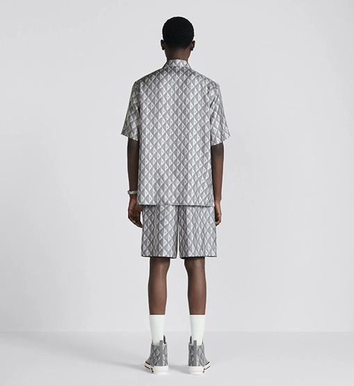 ディオール ハーフパンツ Diamond 柄ショートパンツ - カジュアルでミドルウエストのスタイル