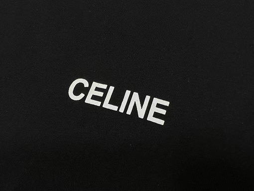 セリーヌ 小文字 プリントロゴTシャツ シンプルで洗練celine スーパーコピー