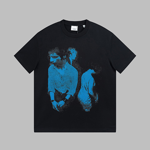 バーバリー 半袖Tシャツスーパーコピー ルーズフィットのヴィンテージチェック柄Tシャツ
