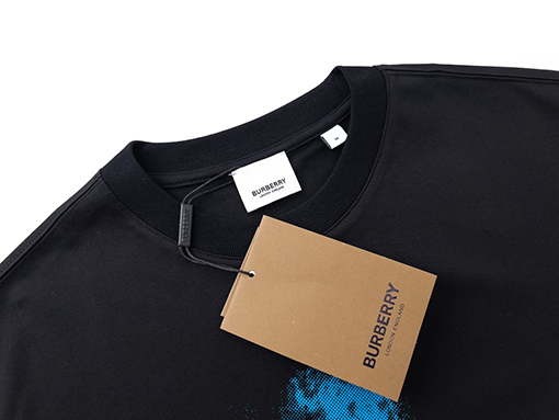 バーバリー 半袖Tシャツスーパーコピー ルーズフィットのヴィンテージチェック柄Tシャツ