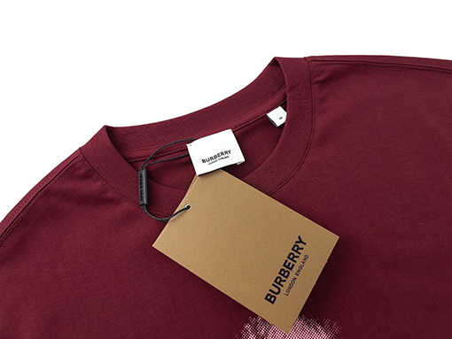 バーバリー 半袖Tシャツスーパーコピー ルーズフィットのヴィンテージチェック柄Tシャツ
