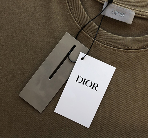 ディオール 半袖 Tシャツ CD刺繍ロゴ