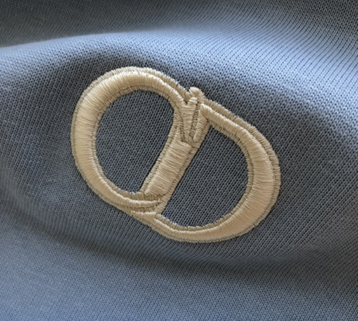 ディオール 半袖 Tシャツ CD刺繍ロゴ