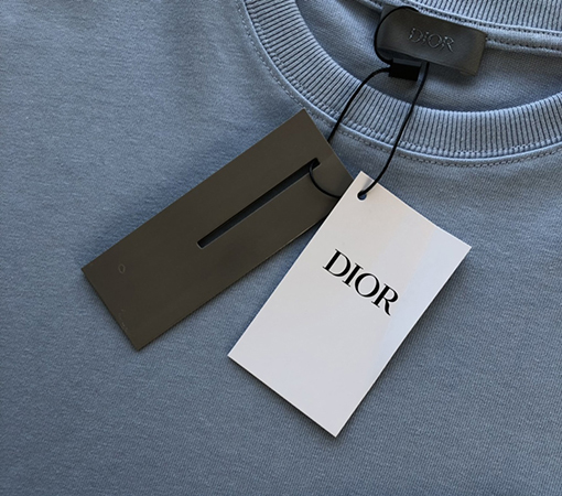 ディオール 半袖 Tシャツ CD刺繍ロゴ