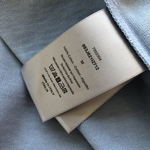 ディオール 半袖 Tシャツ CD刺繍ロゴ