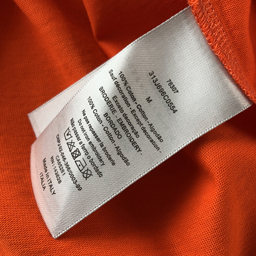 ディオール  半袖Tシャツ   DIOR刺繍が施されたワイドフィットTシャツ