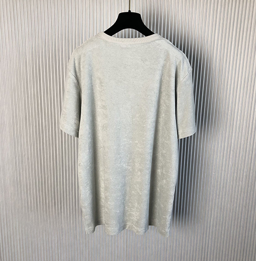 ディオール 半袖Tシャツ DIOR ロゴプリントのラウンドネックプルオーバーTシャツ