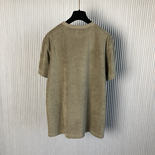 ディオール 半袖Tシャツ DIOR ロゴプリントのラウンドネックプルオーバーTシャツ