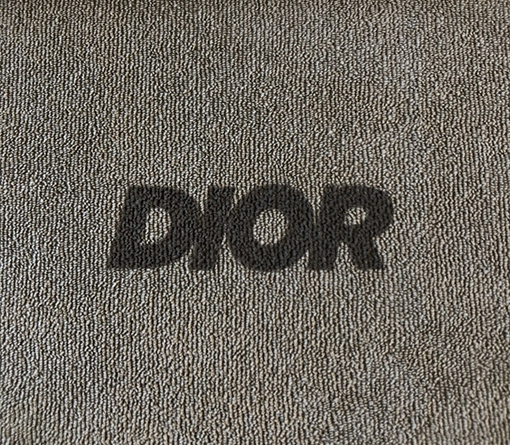ディオール 半袖Tシャツ DIOR ロゴプリントのラウンドネックプルオーバーTシャツ
