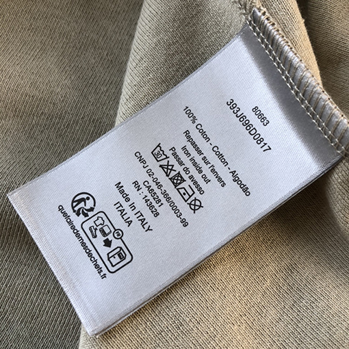 ディオール  半袖Tシャツ  DIOR ロゴプリントのラウンドネックプルオーバーTシャツ