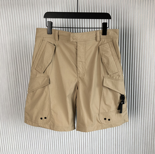 ディオール ハーフパンツ コットンブレンドワークウェアポケット付きカジュアルショートパンツ