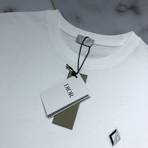 ディオール 半袖Tシャツ CD Diamond ダイヤモンドパターンの半袖Tシャツ