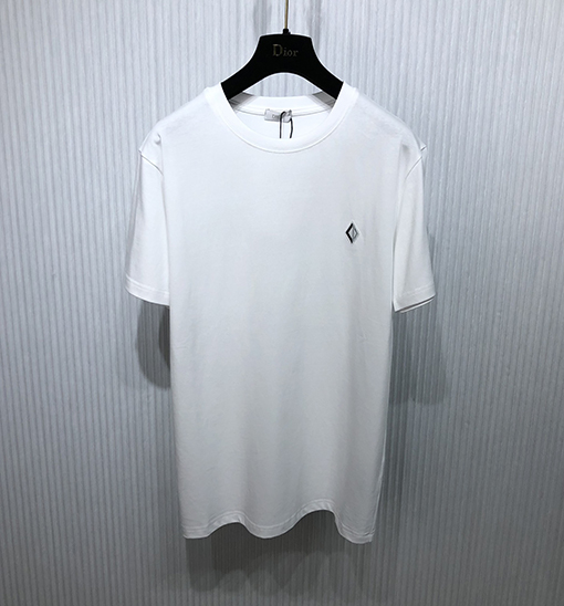 ディオール 半袖Tシャツ CD Diamond ダイヤモンドパターンの半袖Tシャツ