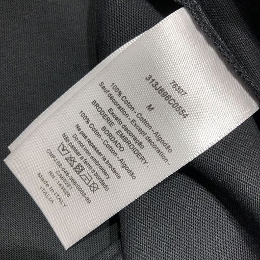 ディオール 半袖Tシャツ CD Diamond ダイヤモンドパターンの半袖Tシャツ