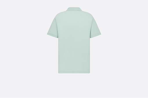 ディオール  半袖Tシャツ CD Diamond パターンの襟付き半袖POLOシャツ