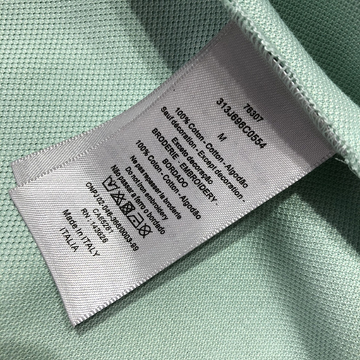 ディオール  半袖Tシャツ CD Diamond パターンの襟付き半袖POLOシャツ