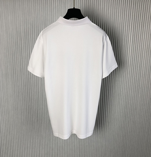 ディオール  半袖Tシャツ CD Diamond パターンの襟付き半袖POLOシャツ