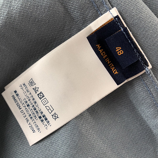 ヴィトン デニムジャケットコピー  葉のパターンが施された Gジャン
