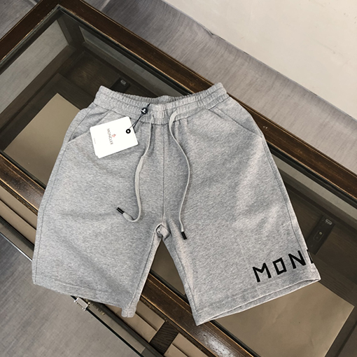 モンクレール ハーフパンツ カジュアルショートパンツ カスタムメイドの裏毛コットン生地