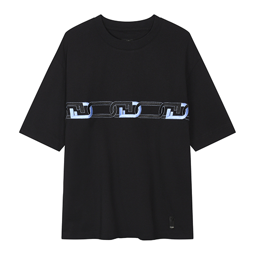 フェンディ半袖Tシャツ スーパーコピー FENDI新作刺繍Tシャツ