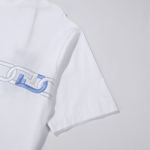 フェンディ半袖Tシャツ スーパーコピー FENDI新作刺繍Tシャツ