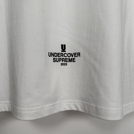 シュプリーム 半袖Tシャツ SUPREME X UNDERCOVER フェイスTシャツ - 人物ロゴプリントのショートスリーブTシャツ