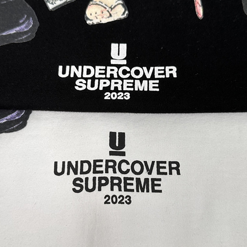 シュプリーム 半袖Tシャツ   SUPREME  X UNDERCOVER Lupin Tee   ルパン三世漫画人物プリントのショートスリーブTシャツ