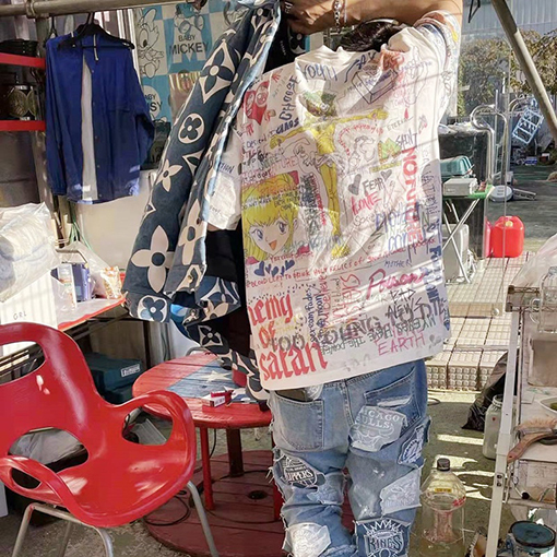セント マイケル Tシャツ スーパーコピー Saint Michael x Takashi Murakami コラボ