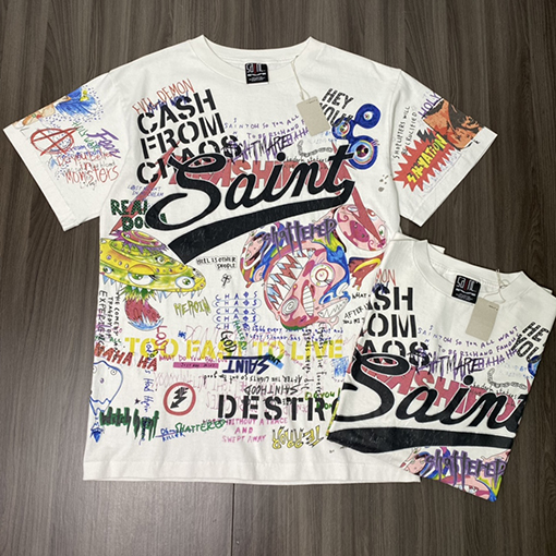 セント マイケル Tシャツ スーパーコピー Saint Michael x Takashi Murakami コラボ