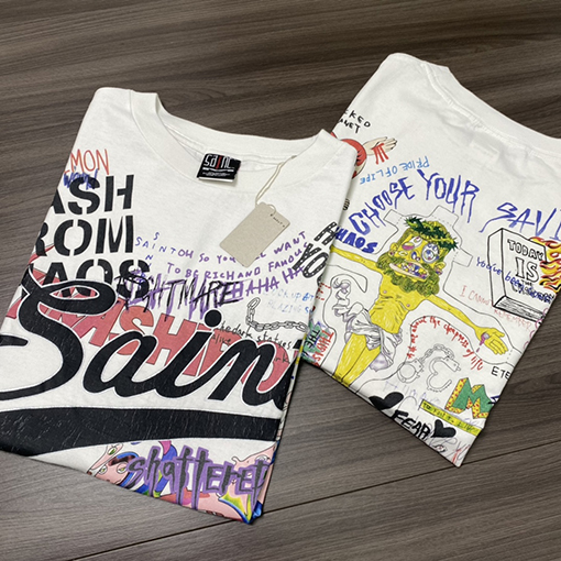 セント マイケル Tシャツ スーパーコピー Saint Michael x Takashi Murakami コラボ