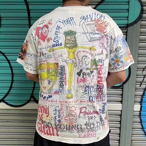 セント マイケル Tシャツ スーパーコピー Saint Michael x Takashi Murakami コラボ