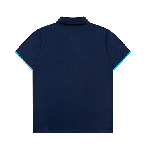 ヴィトン 半袖Tシャツ スーパーコピー Louis Vuitton 刺繍バッジポロTシャツ