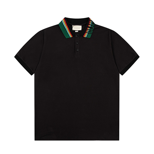 グッチ 半袖Tシャツ GUCCIロゴカラーポロシャツ