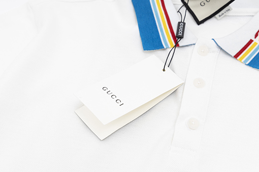 グッチ 半袖Tシャツ GUCCIロゴカラーポロシャツ