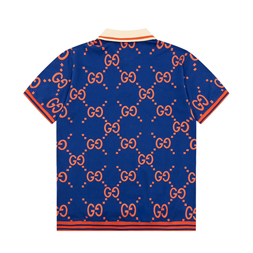 グッチ 半袖Tシャツ スーパーコピー GGダイヤモンド柄フットポロシャツ