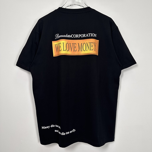 シュプリーム 半袖Tシャツ スーパーコピー Supreme x Bernadette Corporation Money Teeお金をもたらす猪のプリント
