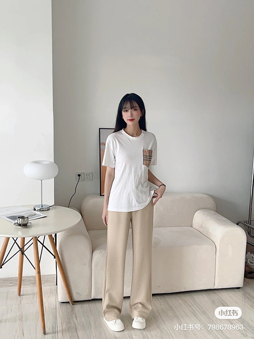 バーバリー半袖Tシャス ーパーコピー BURBERRY チェック柄ポケットTシャツ