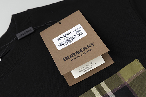 バーバリー半袖Tシャス ーパーコピー BURBERRY チェック柄ポケットTシャツ